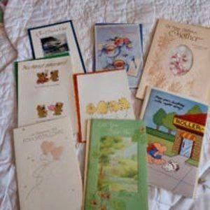 8 Assorted greeting cards